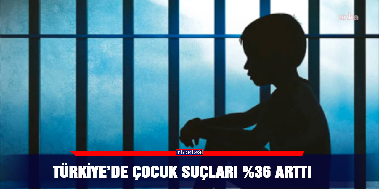 Türkiye’de çocuk suçları %36 Arttı