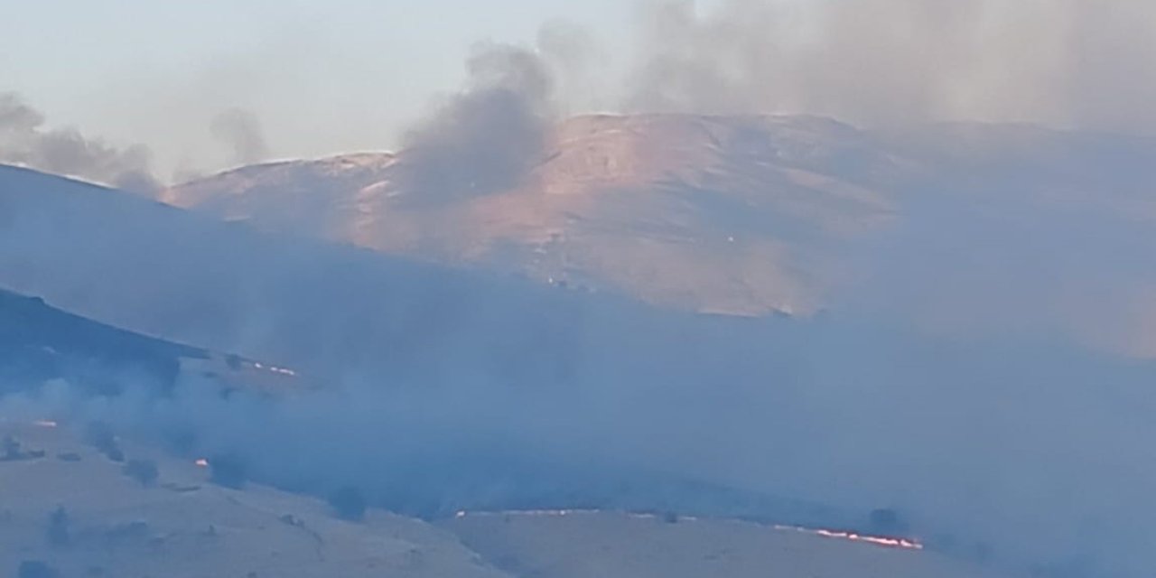 Malatya'daki arazi yangını kontrol altına alındı
