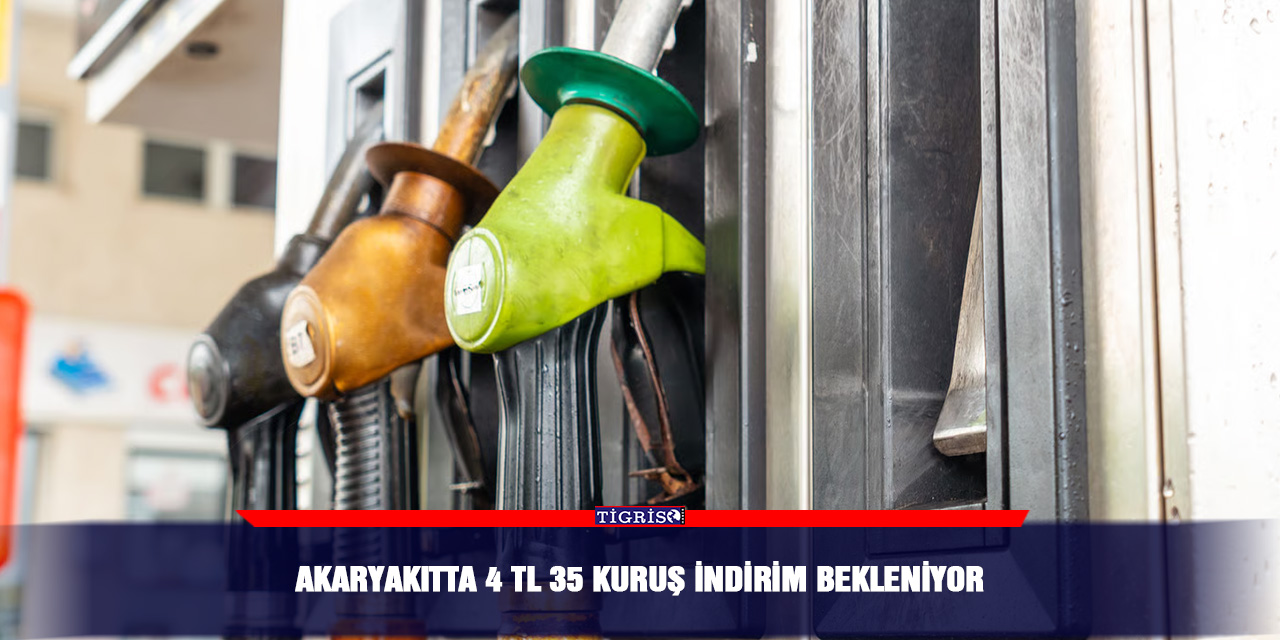 Akaryakıtta 4 TL 35 kuruş indirim bekleniyor