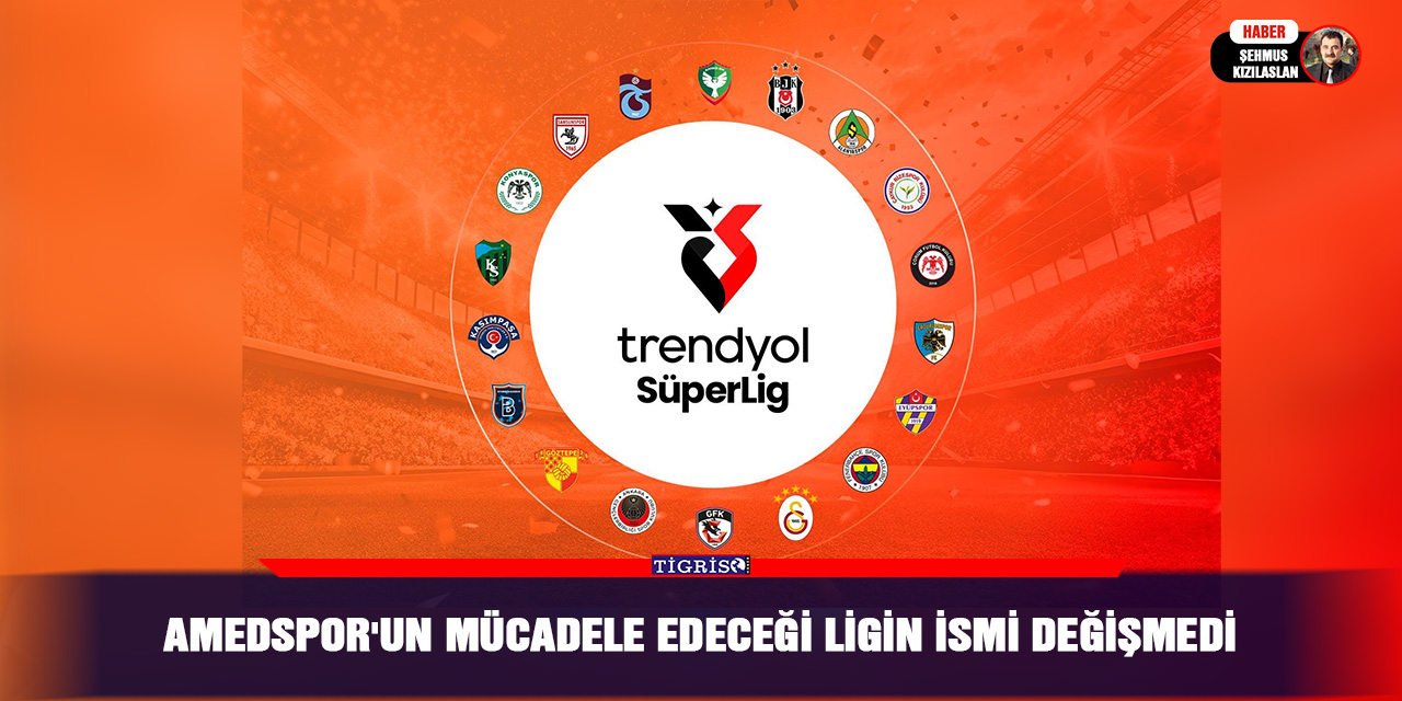 Amedspor'un mücadele edeceği ligin ismi değişmedi