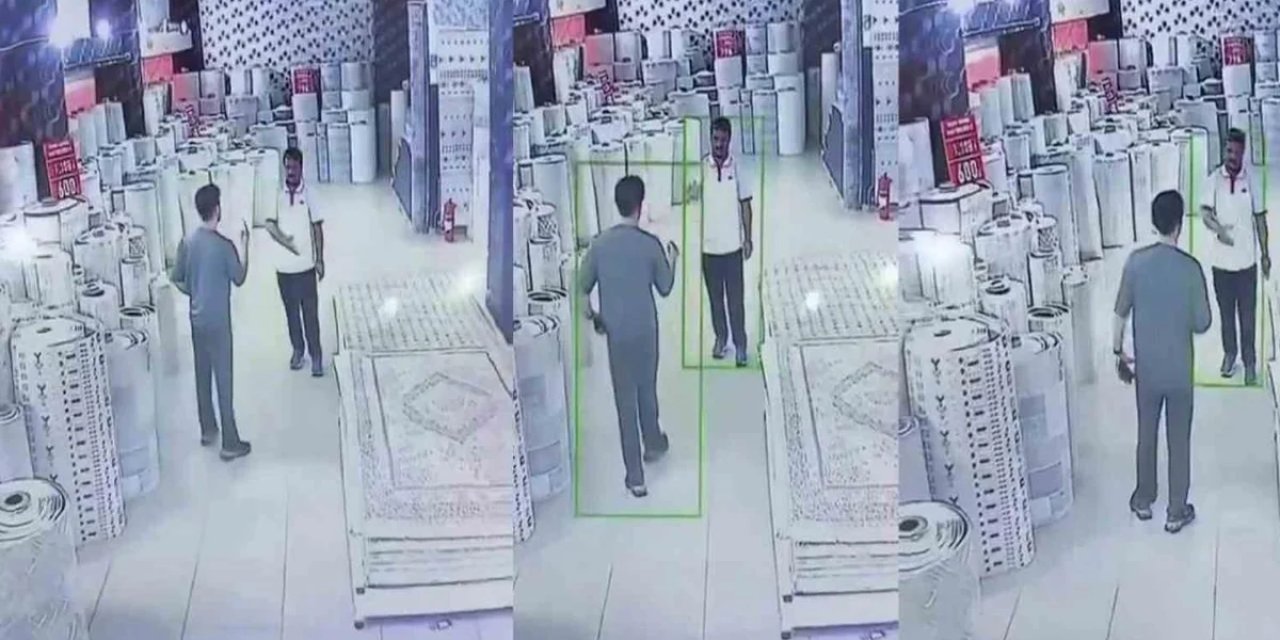 Van’da işitme engelli müşteriyle halaylı pazarlık