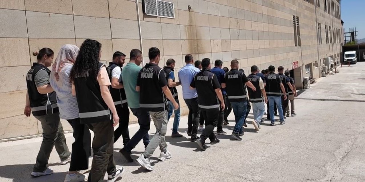 Elazığ’da tefecilik operasyonu: 6 şüpheli tutuklandı