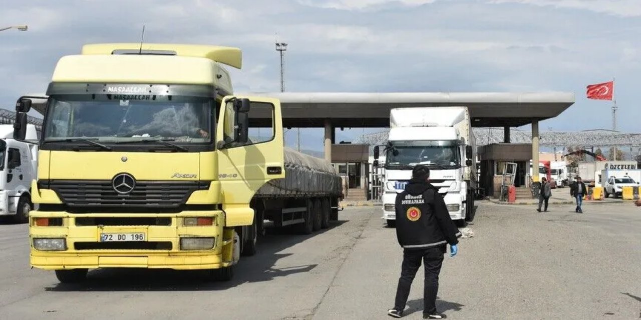 Habur Gümrük Kapısı’nda tır rekoru kırıldı