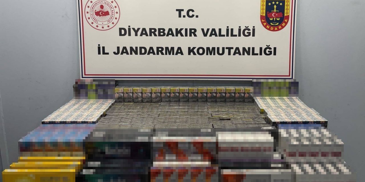 Diyarbakır'da çok sayıda gümrük kaçağı malzeme ele geçirildi