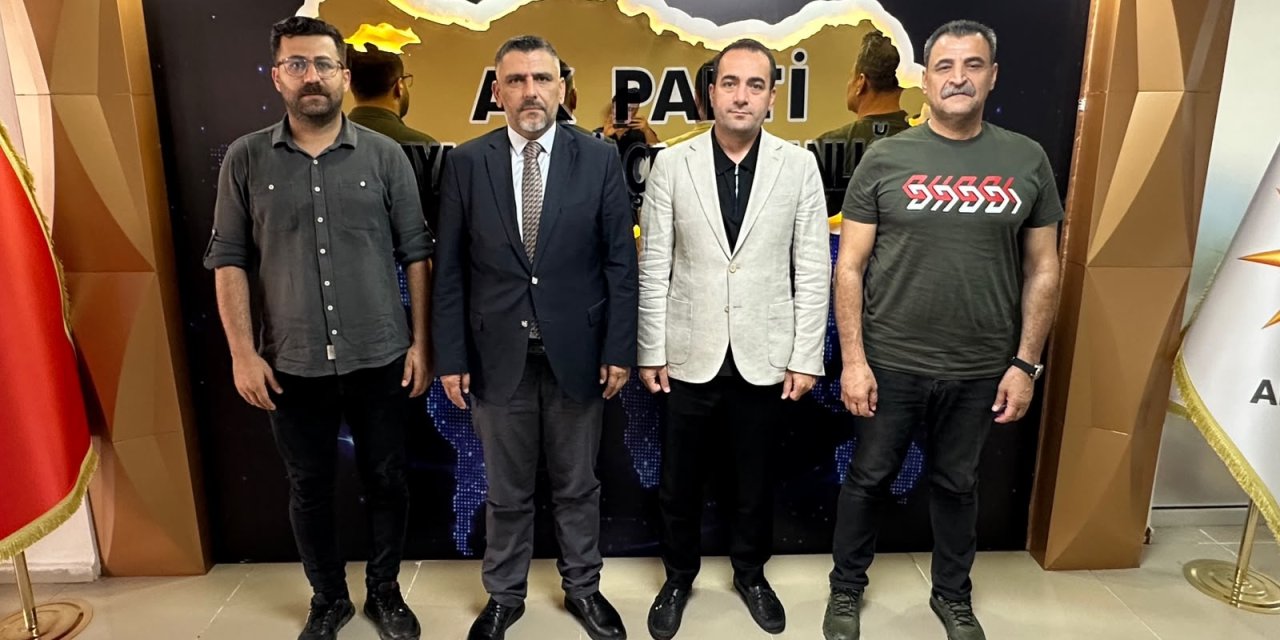 GGC’den AK Parti Kayapınar İlçe Başkanı Serkan Kahraman’a ziyaret
