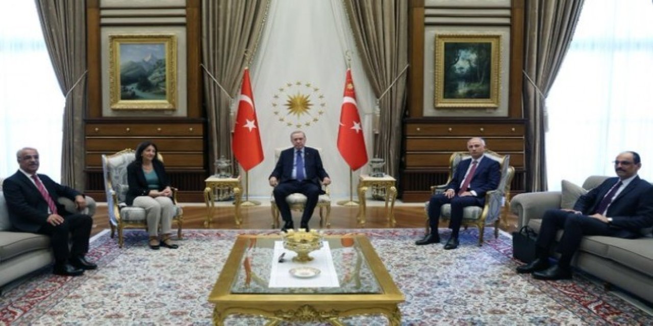 İmralı Heyeti Erdoğan’la 1 saat 40 dakika görüştü