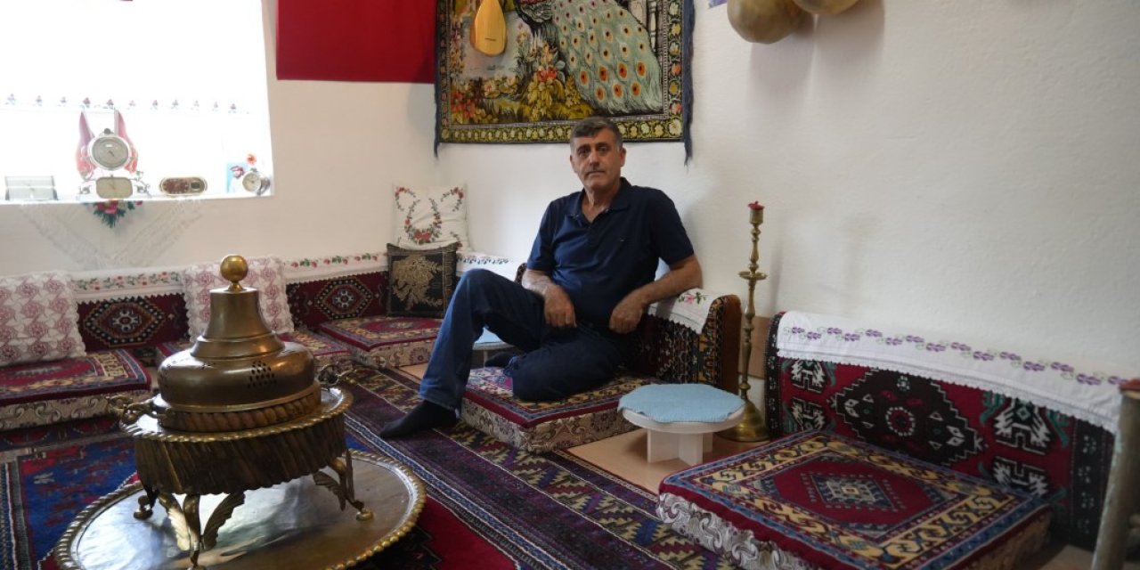 İki parçayla başladı, 35 yılda 3 bin eşyalık müze kurdu
