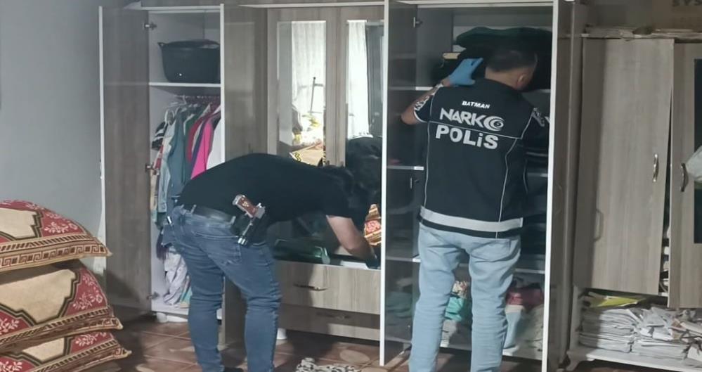 Batman'da uyuşturucu operasyonu: 5 tutuklama