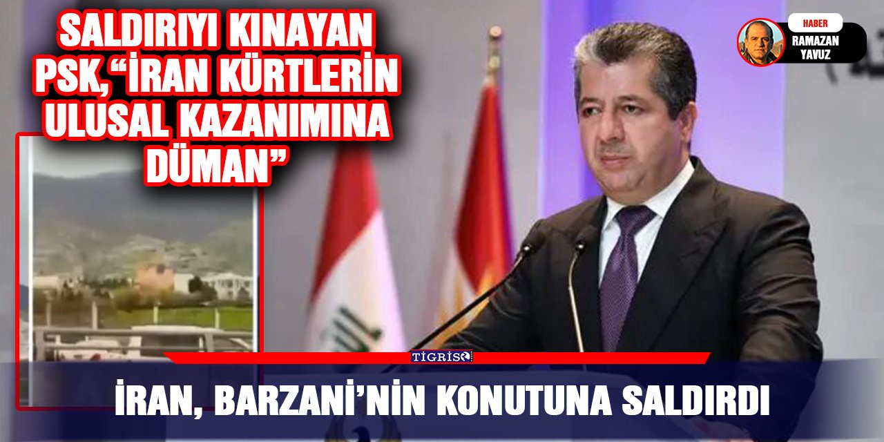 İran, Barzani’nin konutuna saldırdı