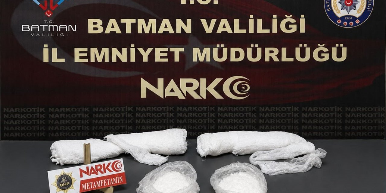 Kolundaki alçıdan uyuşturucu çıktı