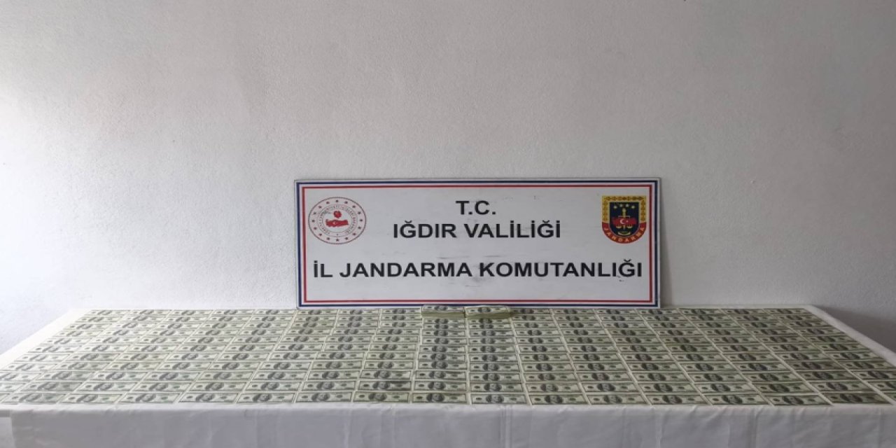 Iğdır'da 2,5 milyon liralık sahte dolar ele geçirildi
