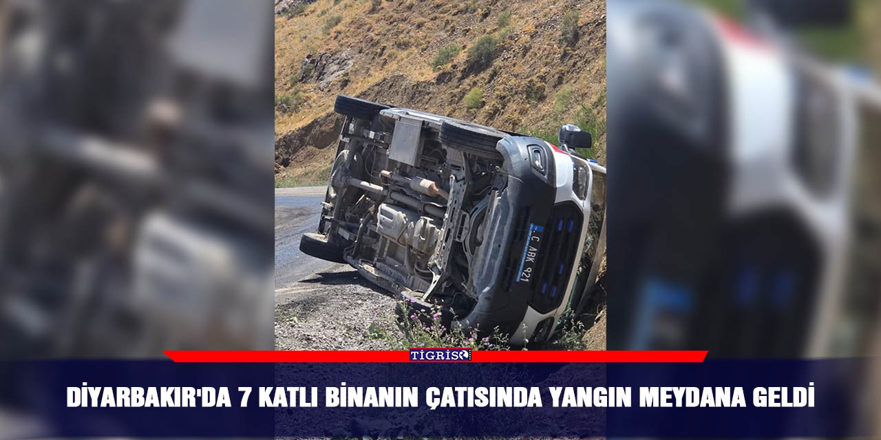 Siirt'te hastaya giden ambulans devrildi