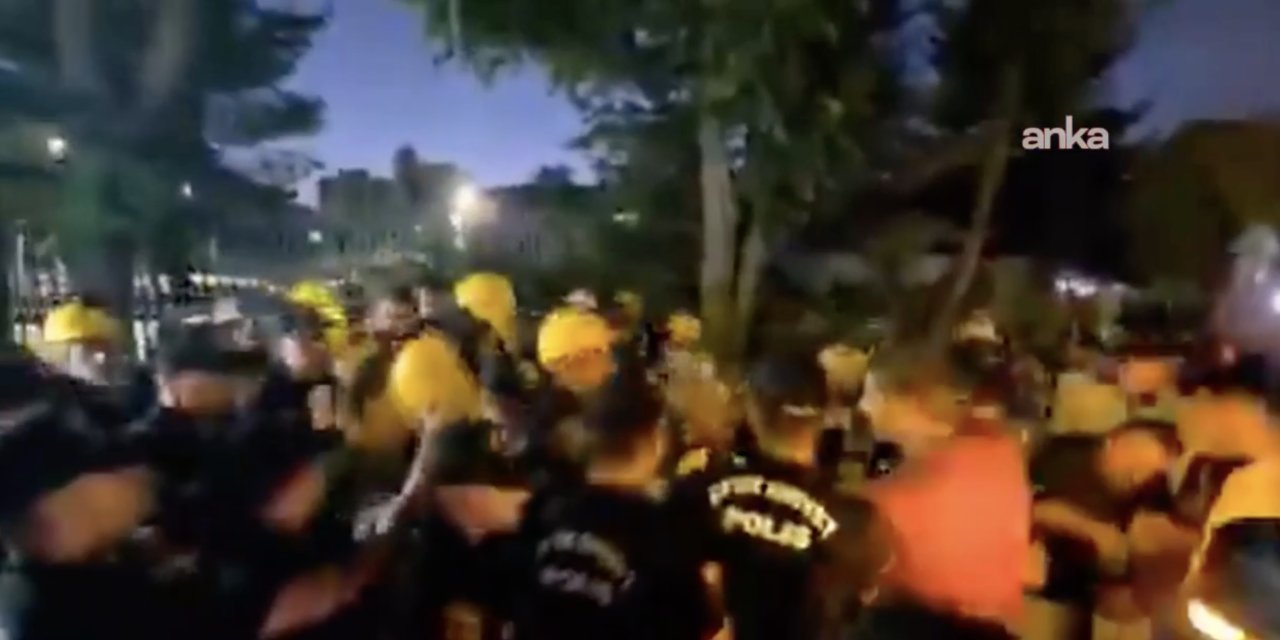 Madencilerin eylemine müdahale: En az 100 gözaltı
