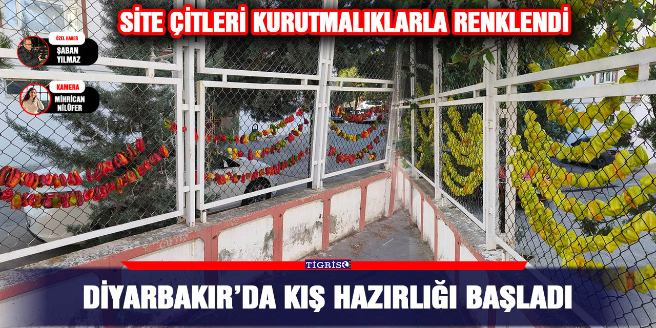 Diyarbakır’da kış hazırlığı başladı