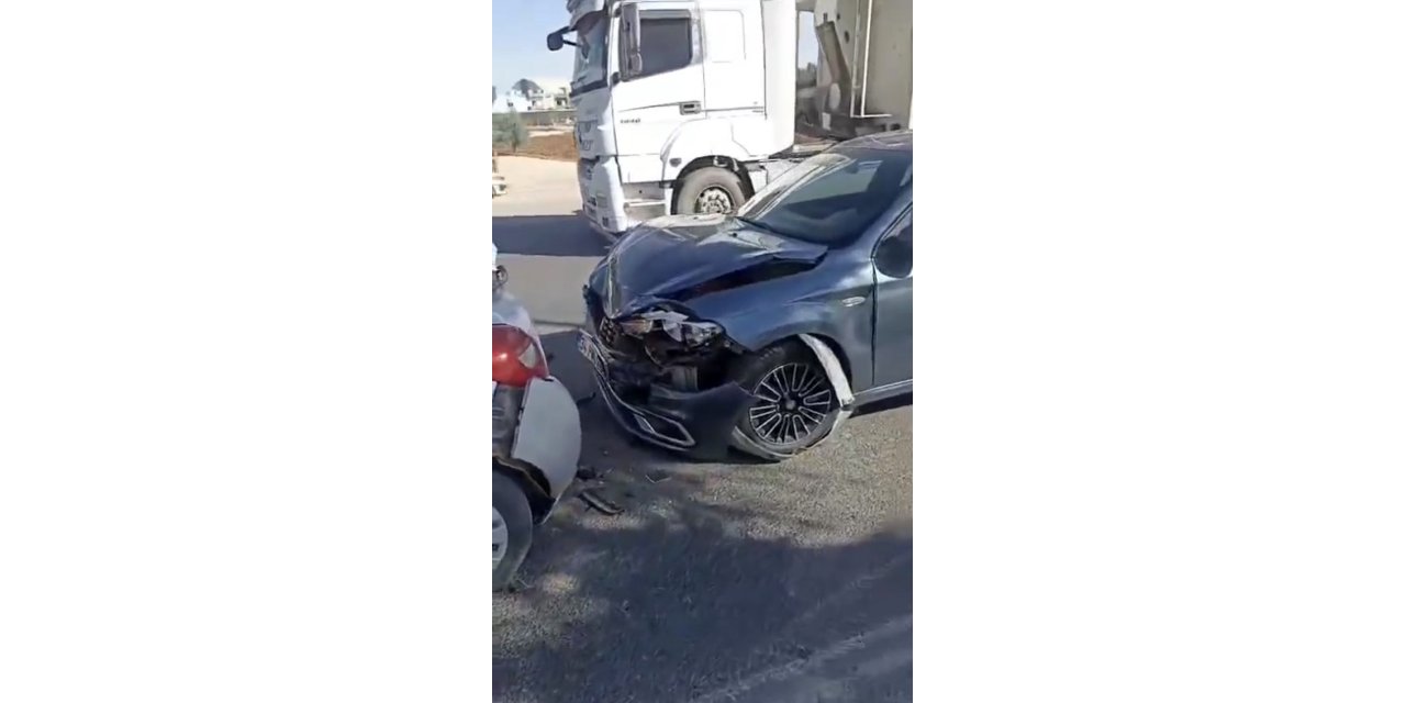 Mardin'de zincirleme kaza: 3 yaralı