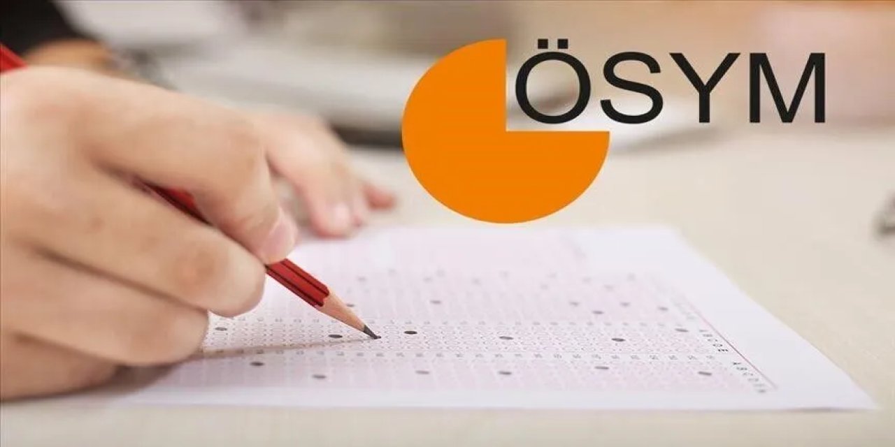 ÖSYM'nin hafta sonu sınav takvimi belli oldu