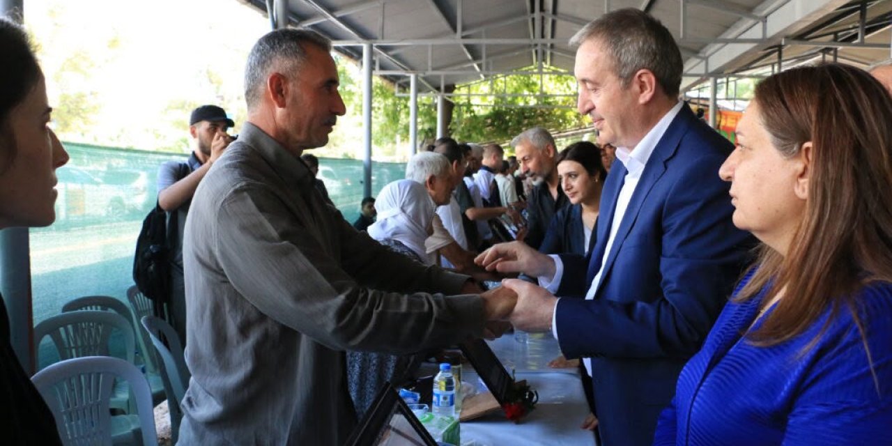 Bakırhan’dan Koşuyolu’ndaki taziye çadırına ziyaret