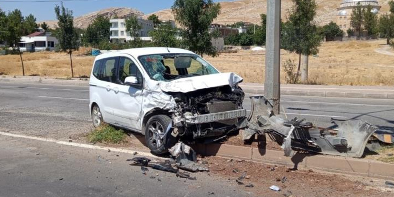 Diyarbakır’da trafik kazası: 2 yaralı