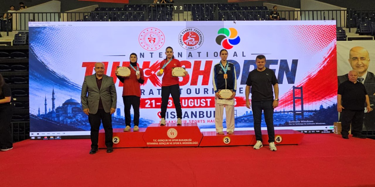 Turkish Open Karate Şampiyonasına 27 ülke katıldı