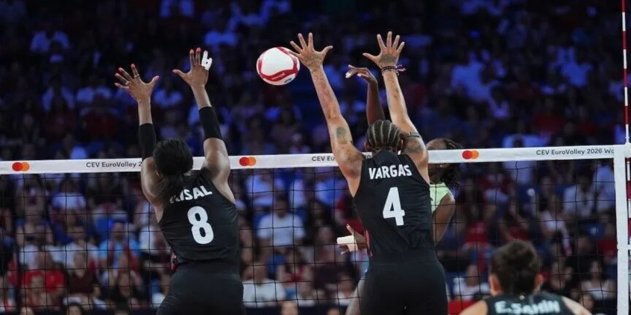 A Milli Kadın Voleybol Takımı, Slovenya'yı 3-1 yendi