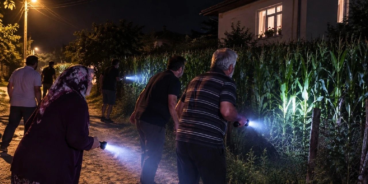 Mahallede gizemli şahıs korkusu