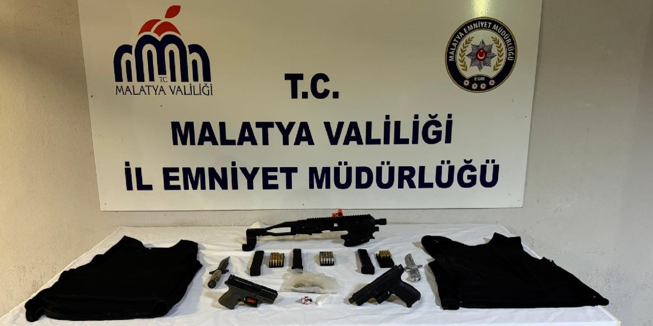 Malatya'da aranan 4 şahıs yakalandı