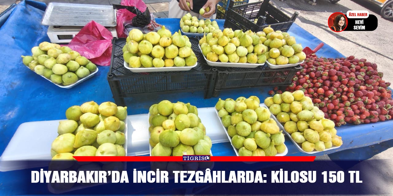 Diyarbakır’da incir tezgâhlarda: Kilosu 150 TL