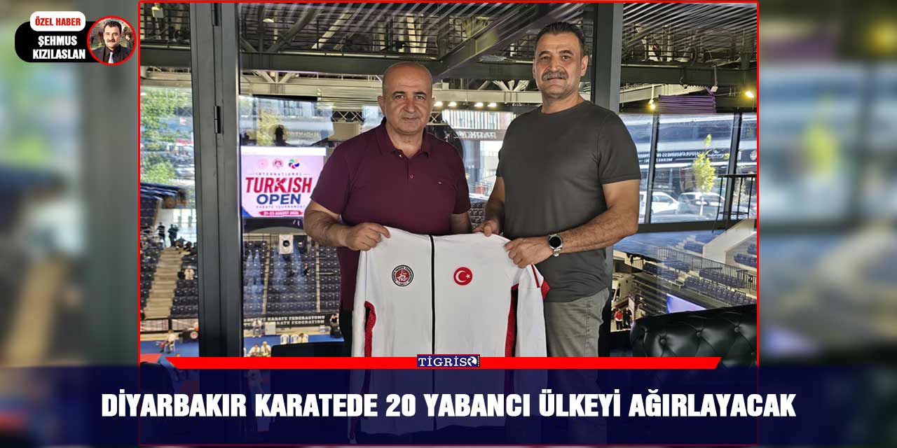 Diyarbakır karatede 20 yabancı ülkeyi ağırlayacak