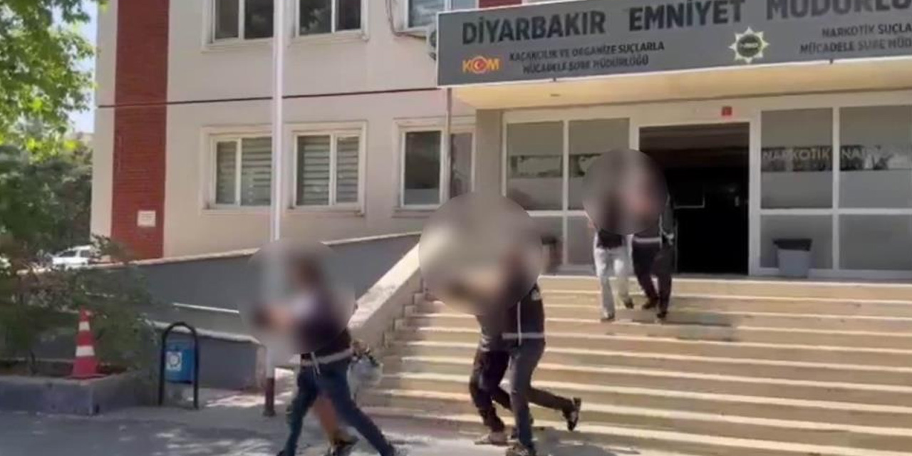 Diyarbakır'da el bombası ile yakalanan 4 kişi tutuklandı