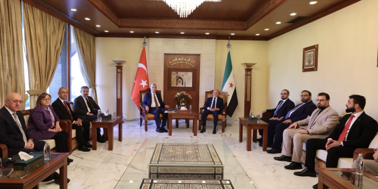 Bakan Bolat, Şam'da Suriye Ekonomi ve Sanayi Bakanı Şaar ile görüştü