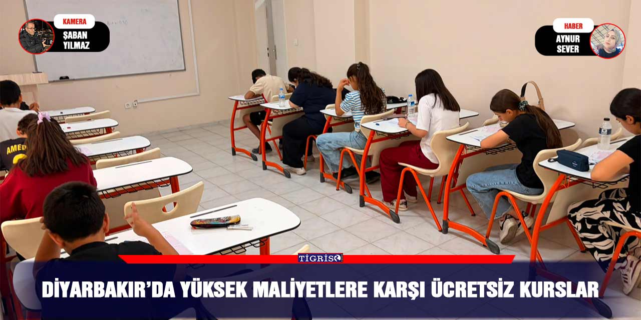 Diyarbakır’da yüksek maliyetlere karşı ücretsiz kurslar