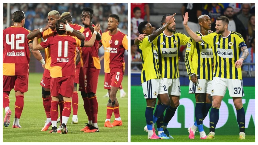 Türkiye, 2 takımla Şampiyonlar Ligi'nde