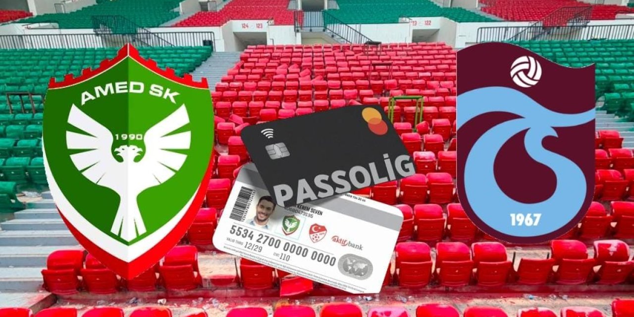 Amedspor-Trabzonspor maçının biletleri yarın satışta