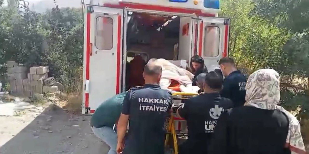 Hakkari’de 140 kiloluk hasta için seferberlik