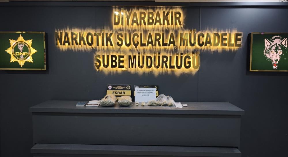 Diyarbakır'da uyuşturucu operasyonu