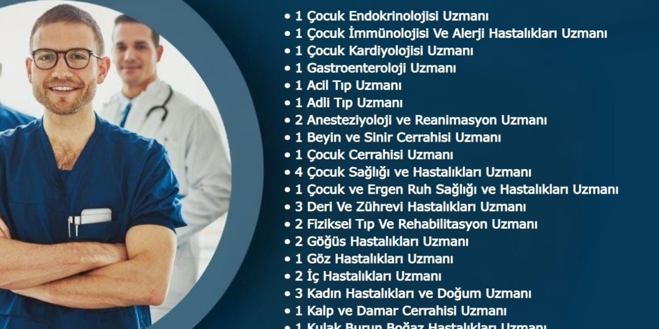 Hakkari’ye 266 yeni hekim kadrosu tahsis edildi