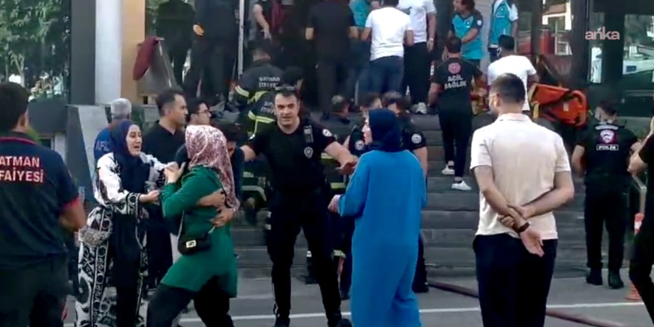 Batman’da spor salonunda çıkan yangında ölü ve yaralılar var