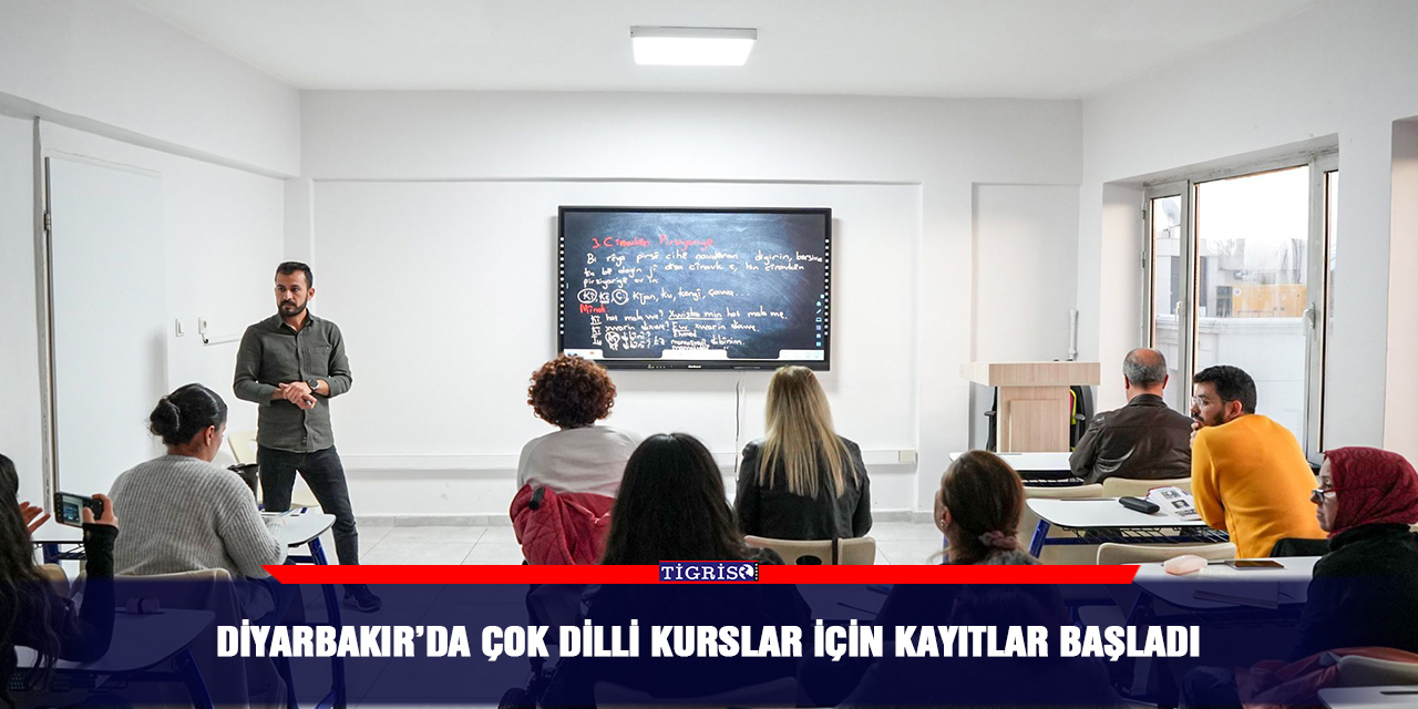 Diyarbakır’da çok dilli kurslar için kayıtlar başladı