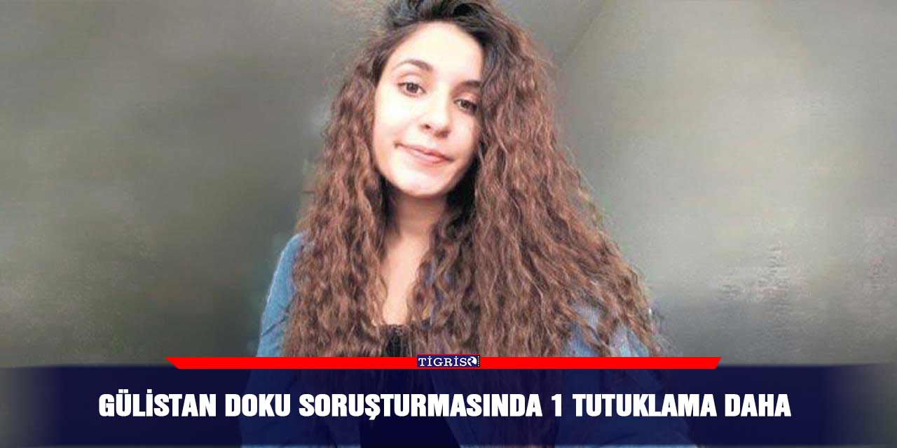 Gülistan Doku soruşturmasında 1 tutuklama daha