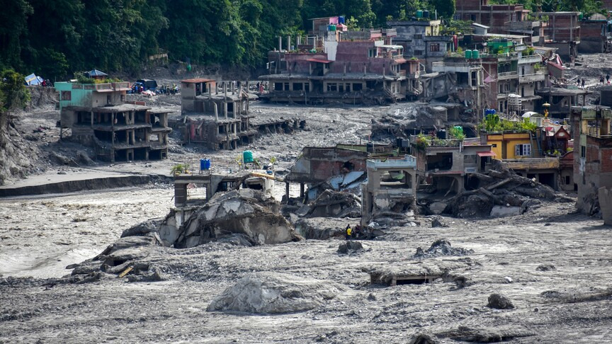 Nepal'deki selde can kaybı 1114'e çıktı