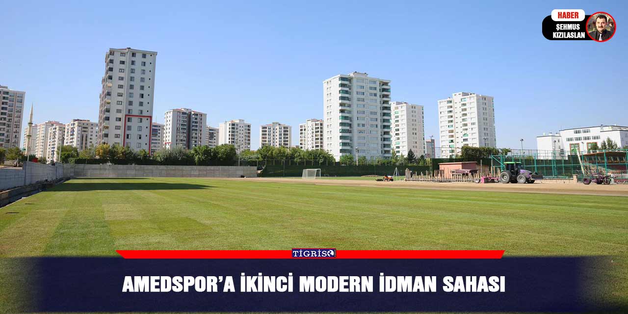 Amedspor’a ikinci modern idman sahası