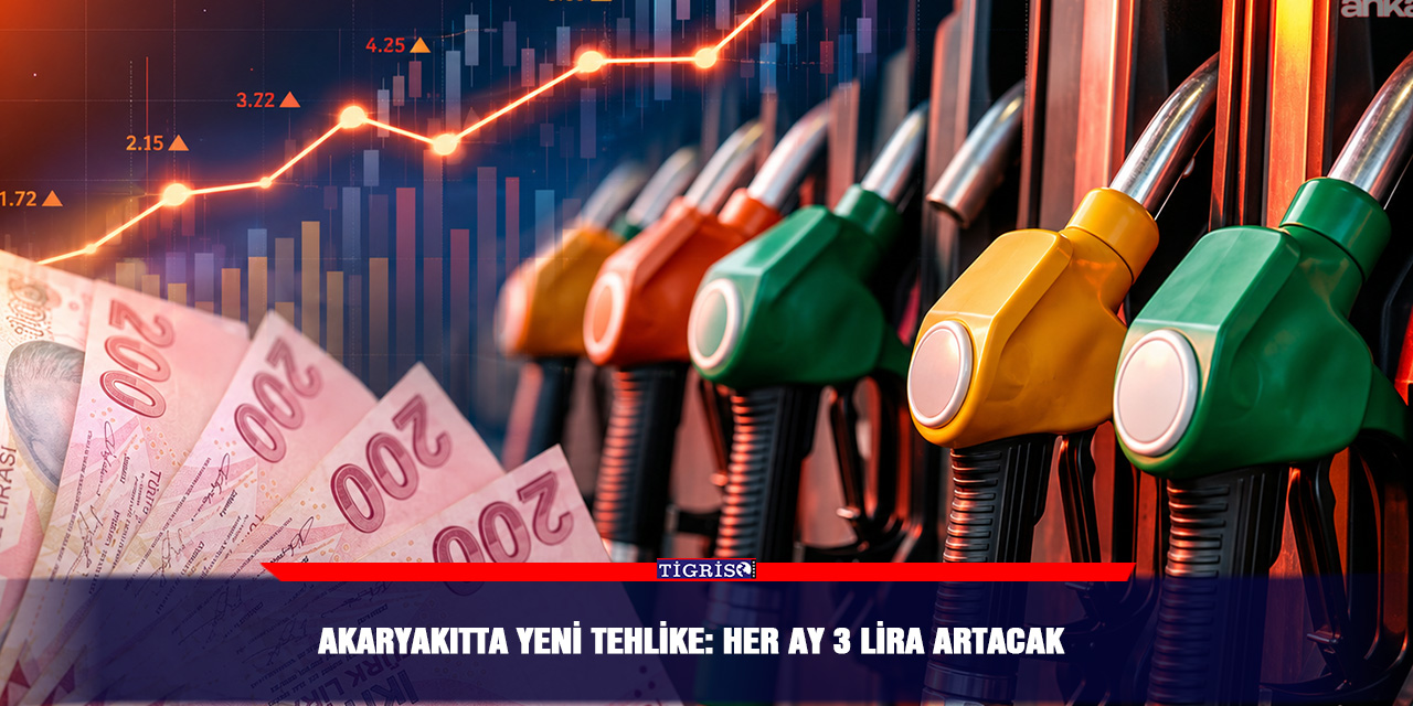 Akaryakıtta yeni tehlike: Her ay 3 lira artacak