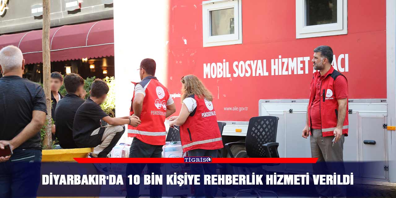 Diyarbakır'da 10 bin kişiye rehberlik hizmeti verildi