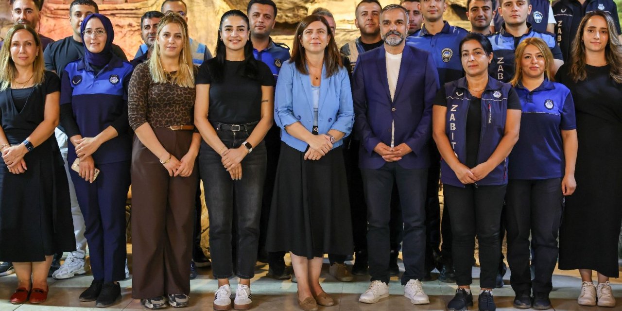 Diyarbakır Büyükşehir Belediyesi'nde zabıta emekçileriyle bir araya gelindi