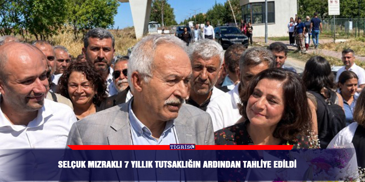 Selçuk Mızraklı 7 yıllık tutsaklığın ardından tahliye edildi