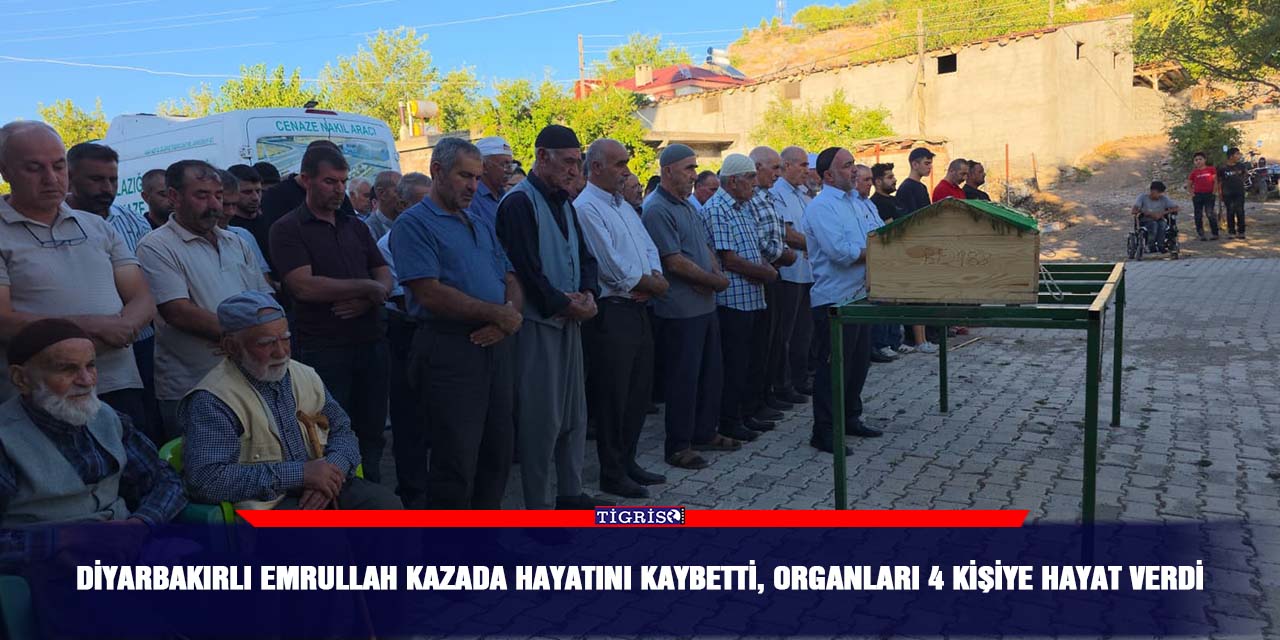Diyarbakırlı Emrullah kazada hayatını kaybetti, organları 4 kişiye hayat verdi
