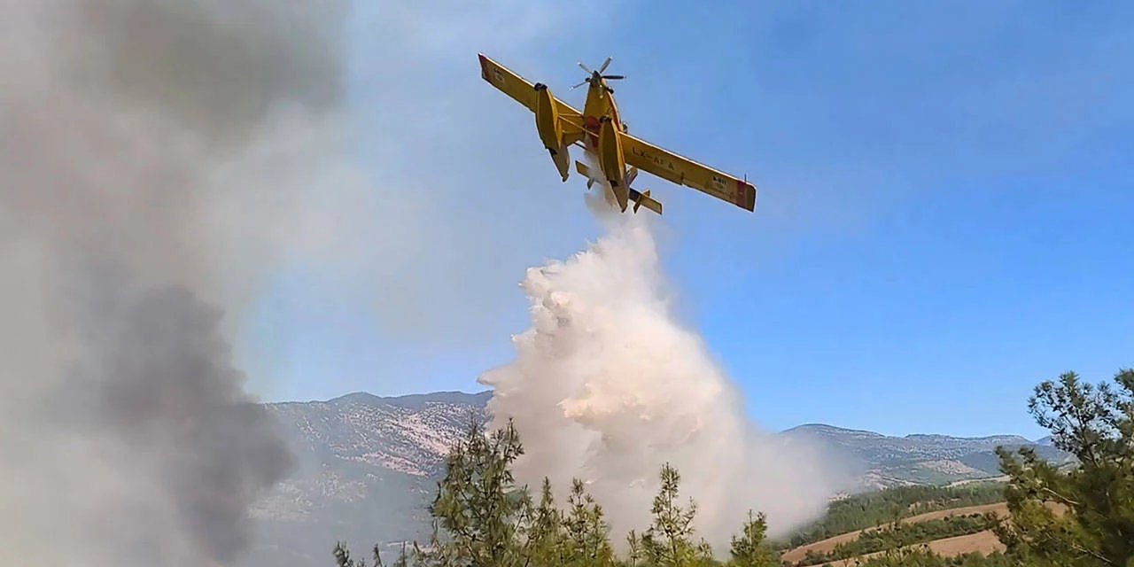 Adana'daki orman yangın 3. gününde