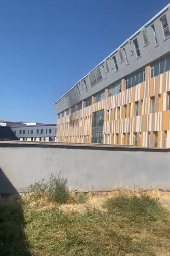 Hastanede korkutan duman