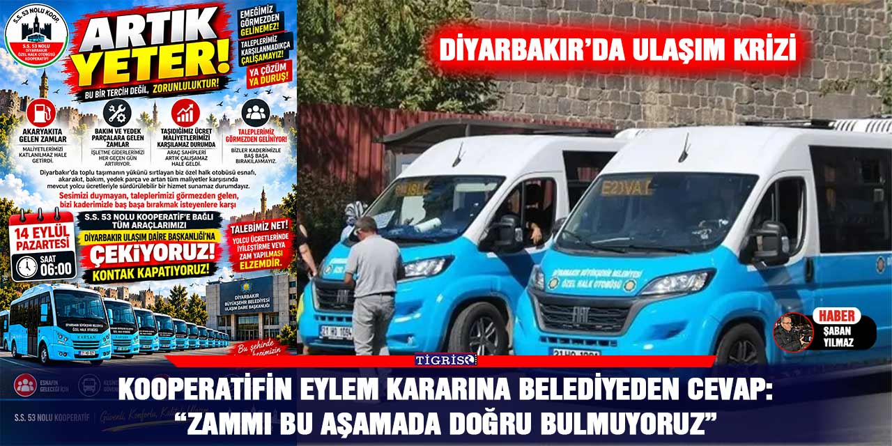 Diyarbakır’da ulaşım krizi