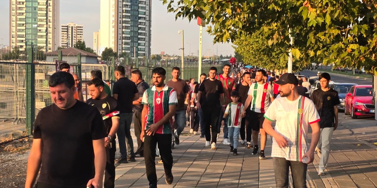 Diyarbakır’da maç heyecanı